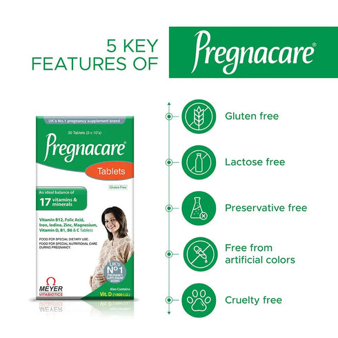 Vitabiotics Pregnacare 30 Tablets